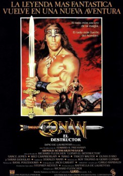 poster Conan, el destructor  (1984)