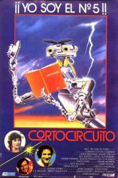 poster Cortocircuito  (1986)