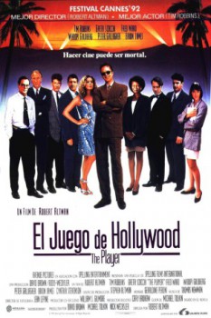 poster El juego de Hollywood  (1992)