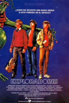 poster Exploradores  (1985)