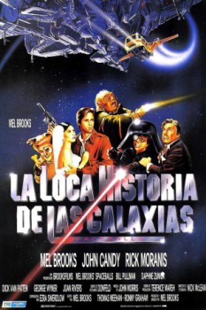 poster La loca historia de las galaxias  (1987)