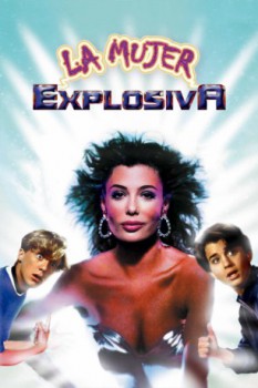 poster La mujer explosiva  (1985)