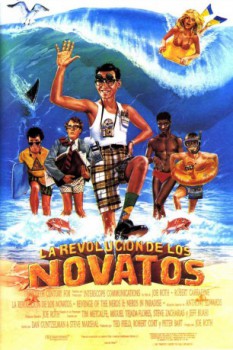poster La revolución de los novatos  (1987)