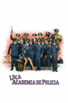 poster Loca academia de policía  (1984)