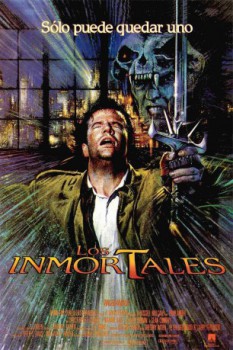 poster Los inmortales  (1986)