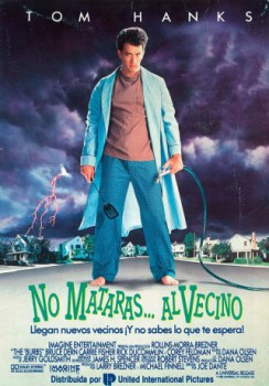 poster No matarás... al vecino  (1989)