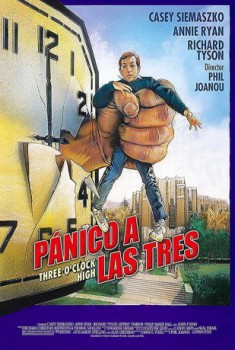 poster Pánico a las tres  (1987)