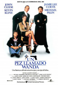 poster Un pez llamado Wanda  (1988)