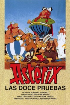 poster Las doce pruebas de Astérix  (1976)