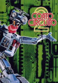 poster Cortocircuito 2  (1988)