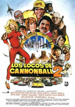 poster Los locos del Cannonball 2