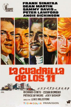 poster La cuadrilla de los once  (1960)