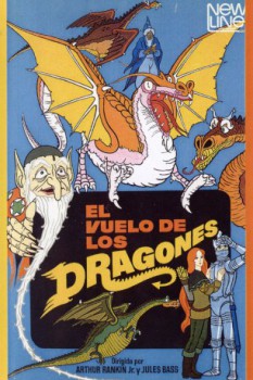 poster El vuelo de los dragones  (1984)